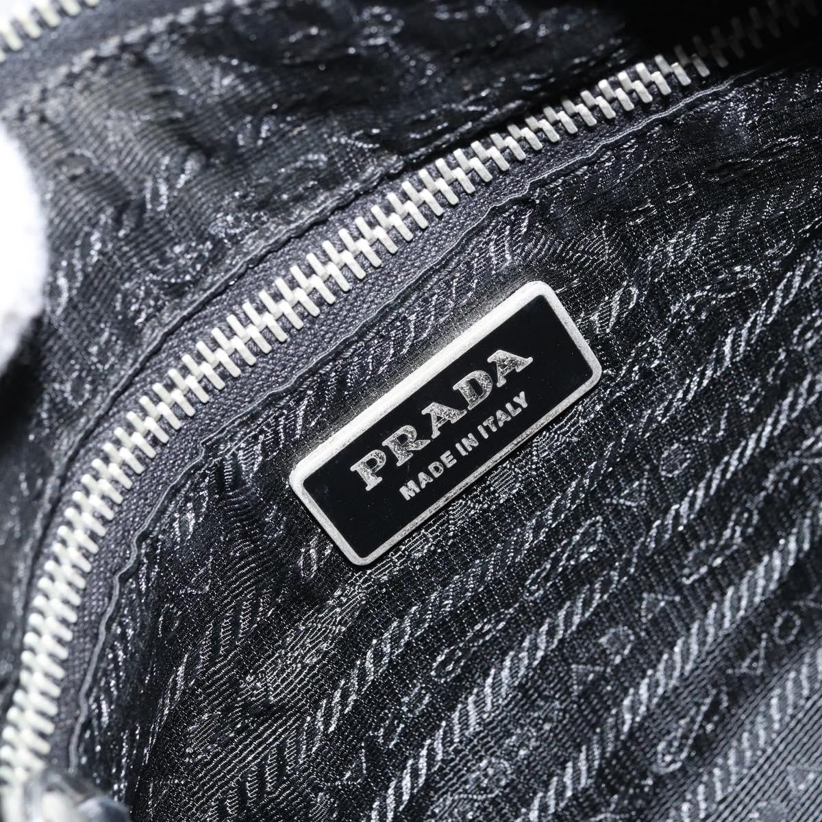 Prada Vintage Shoulder Bag Tessuto, BLACK, NYLON, Shoulder bag