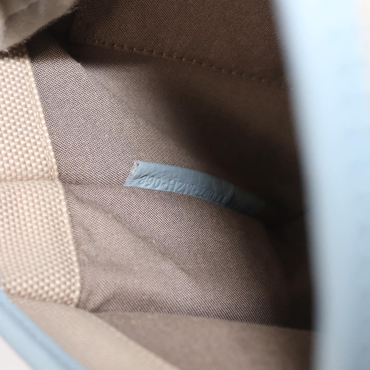 Fendi Logo Flap Shoulder Bag Canvas, BEIGE, CANVAS, Shoulder bag