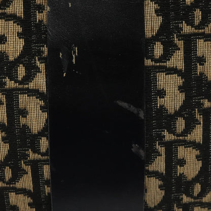 Christian Dior Vintage Trotter Shoulder Bag Canvas, BLACK, CANVAS, Shoulder bag