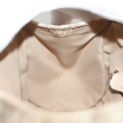 Christian Dior Vintage Trotter Romantique Flap Bag Diorissimo Coated Canvas, BEIGE, CANVAS, Handbag