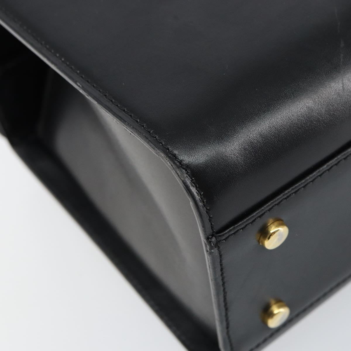 Celine Handbag Leather, BLACK, LEATHER, Handbag