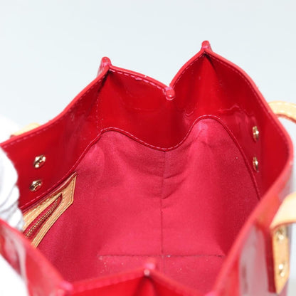 Louis Vuitton Reade Handbag Monogram Vernis, RED, PATENT_LEATHER, Handbag
