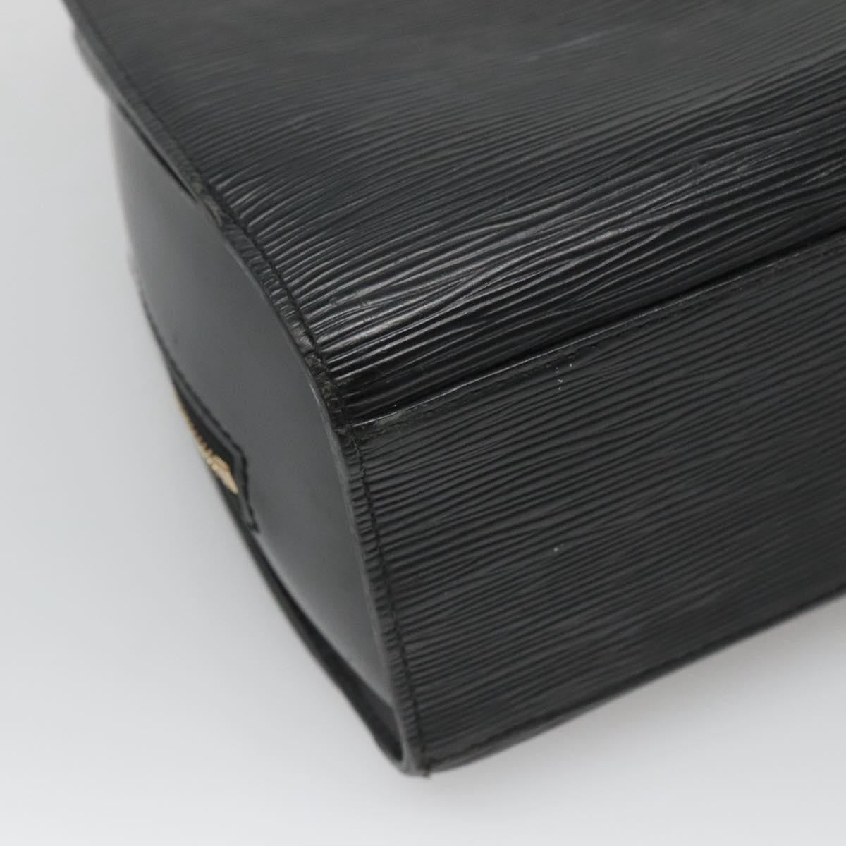 Louis Vuitton Pont Neuf Handbag Epi Leather, BLACK, LEATHER, Handbag