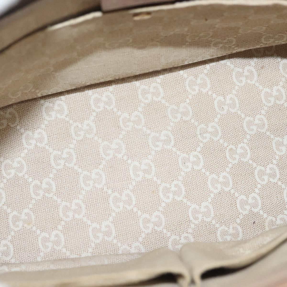 Gucci Bright Bit Convertible Tote Leather, GOLD, LEATHER, Tote bag