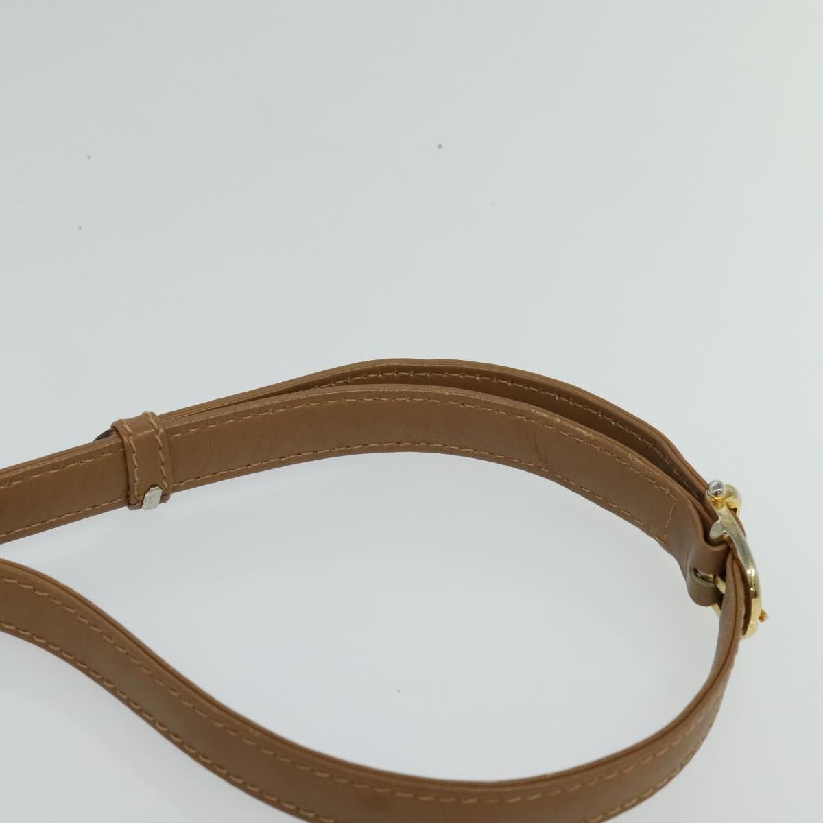 Celine Macadam Shoulder Bag PVC Leather, BEIGE, CANVAS, Shoulder bag