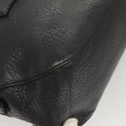 Burberry Orchard Bag Grained Leather, BLACK, LEATHER, Handbag