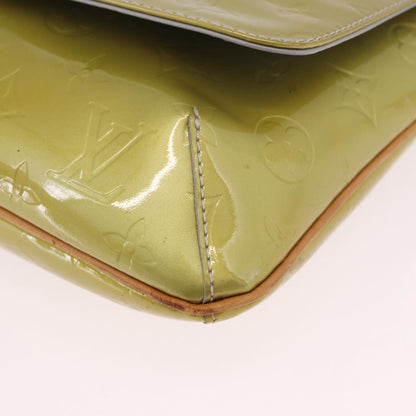 Louis Vuitton Thompson Street Handbag Monogram Vernis, Gray, Patent Leather, Shoulder Bag