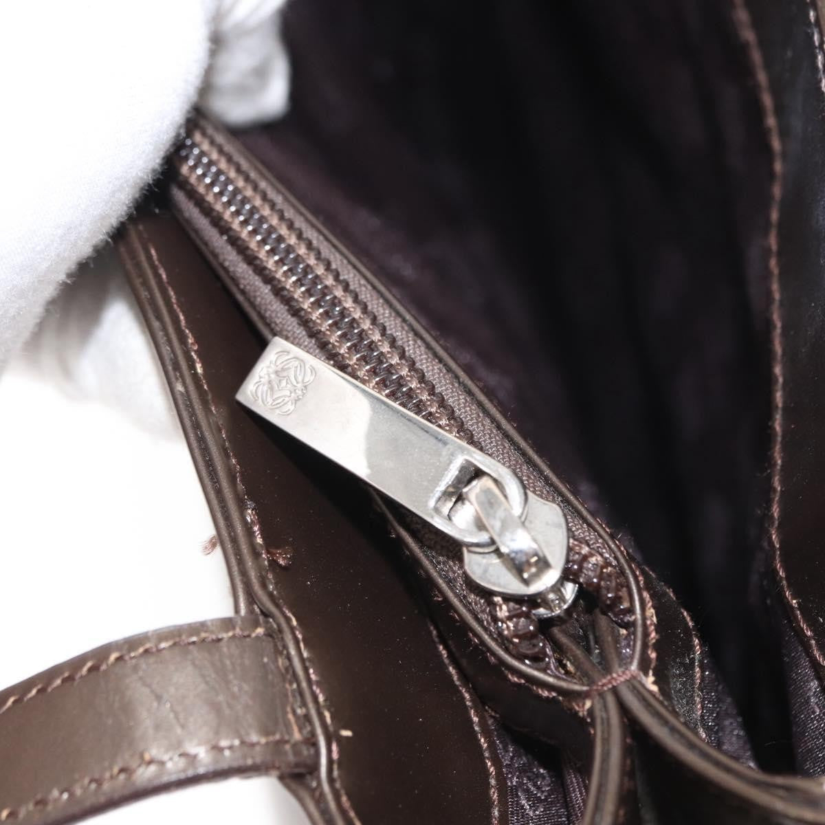 Loewe Vintage Shoulder Bag Leather, BROWN, LEATHER, Shoulder bag