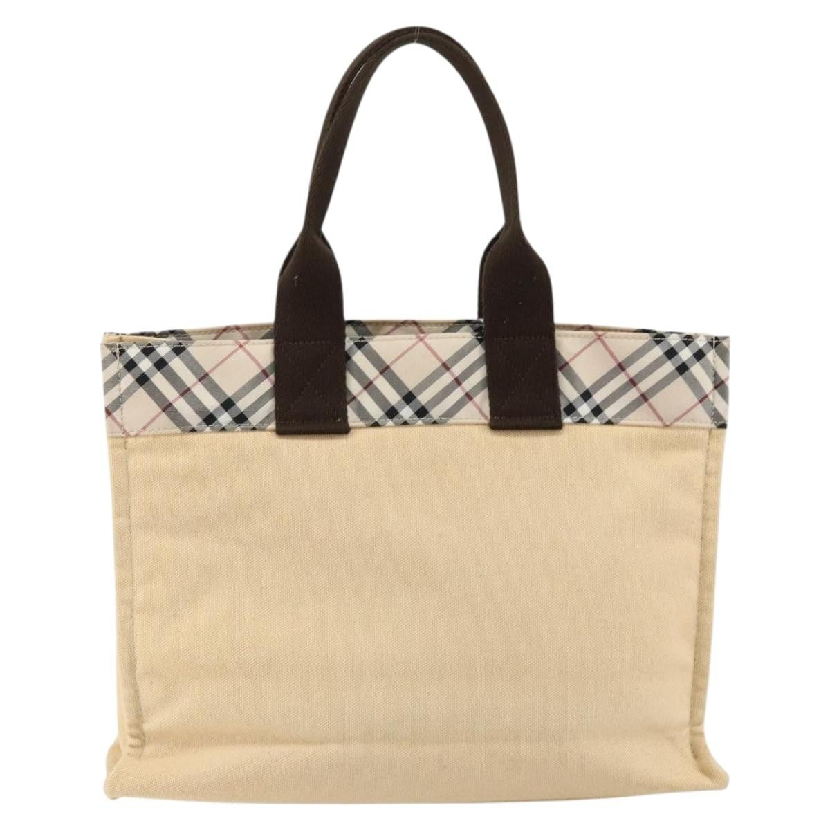 Burberry Blue Label Tote Bag Nylon, BEIGE, NYLON, Tote bag
