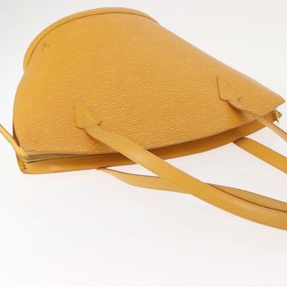 Louis Vuitton Saint Jacques Handbag Epi Leather, YELLOW, LEATHER, Shoulder bag