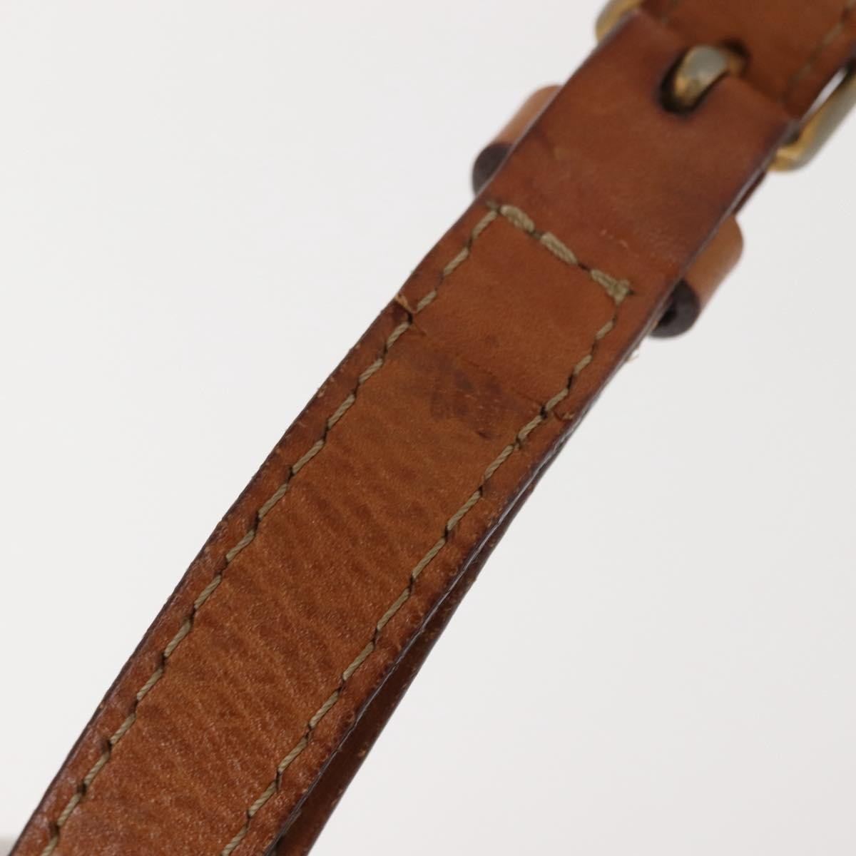 Celine Vintage Macadam Shoulder Bag Canvas and Leather, BROWN, CANVAS, Shoulder bag