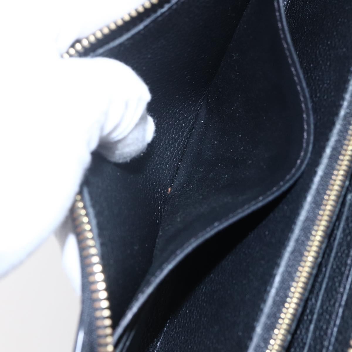 Louis Vuitton Portefeuille zippy Monogramme Empreinte Monogramme Empreinte, BLACK, LEATHER, Wallets