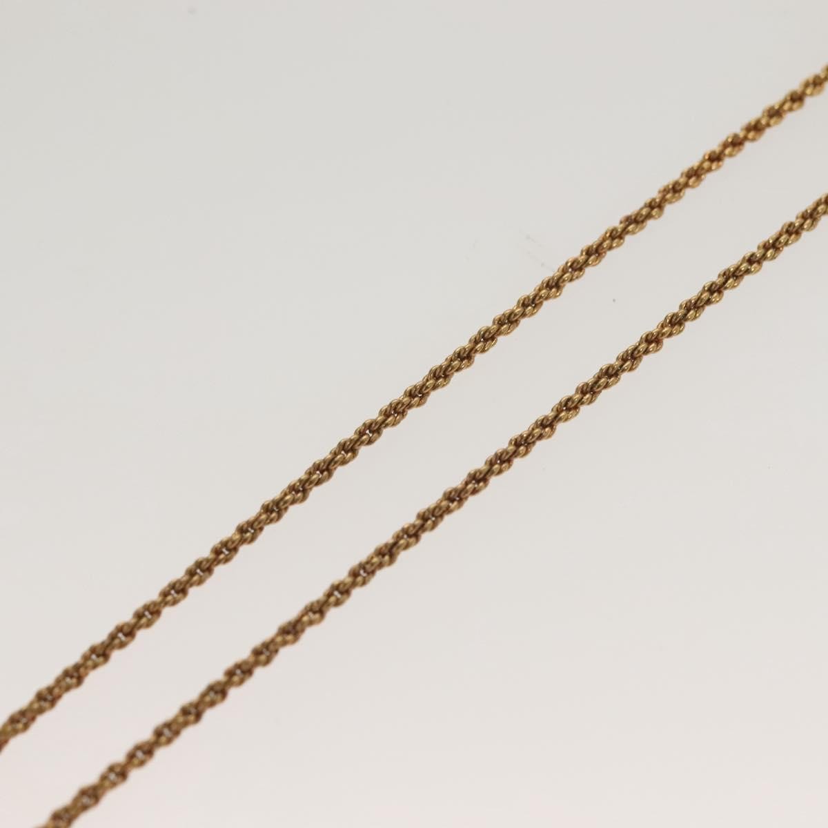 Christian Dior Vintage Dior Logo Necklace Metal, GOLD, METAL, Necklace