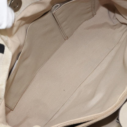 Salvatore Ferragamo Vala Handbag Nylon, BEIGE, NYLON, Handbag