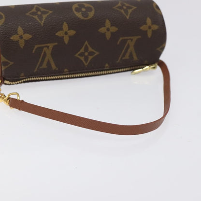 Louis Vuitton Papillon Pochette Monogram Canvas, BROWN, CANVAS, Handbag