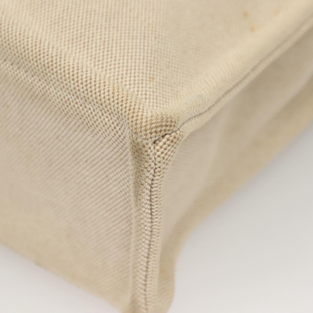 Hermes Fourre Tout Tote Toile, BEIGE, CANVAS, Tote bag