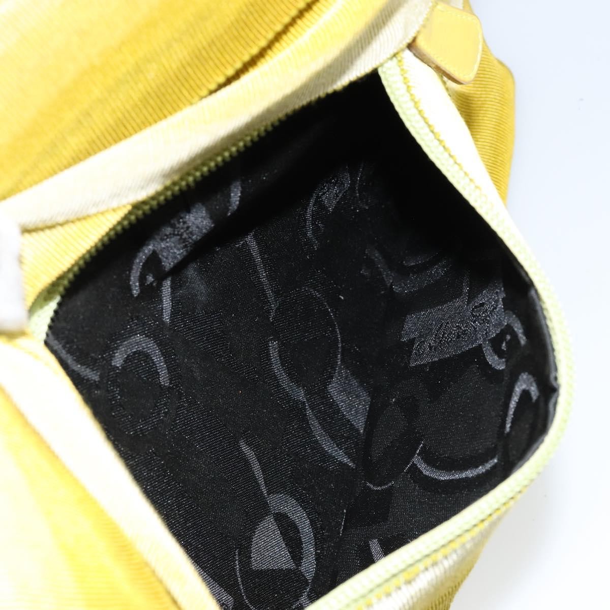 Salvatore Ferragamo Vala tote Canvas, YELLOW, CANVAS, Tote bag