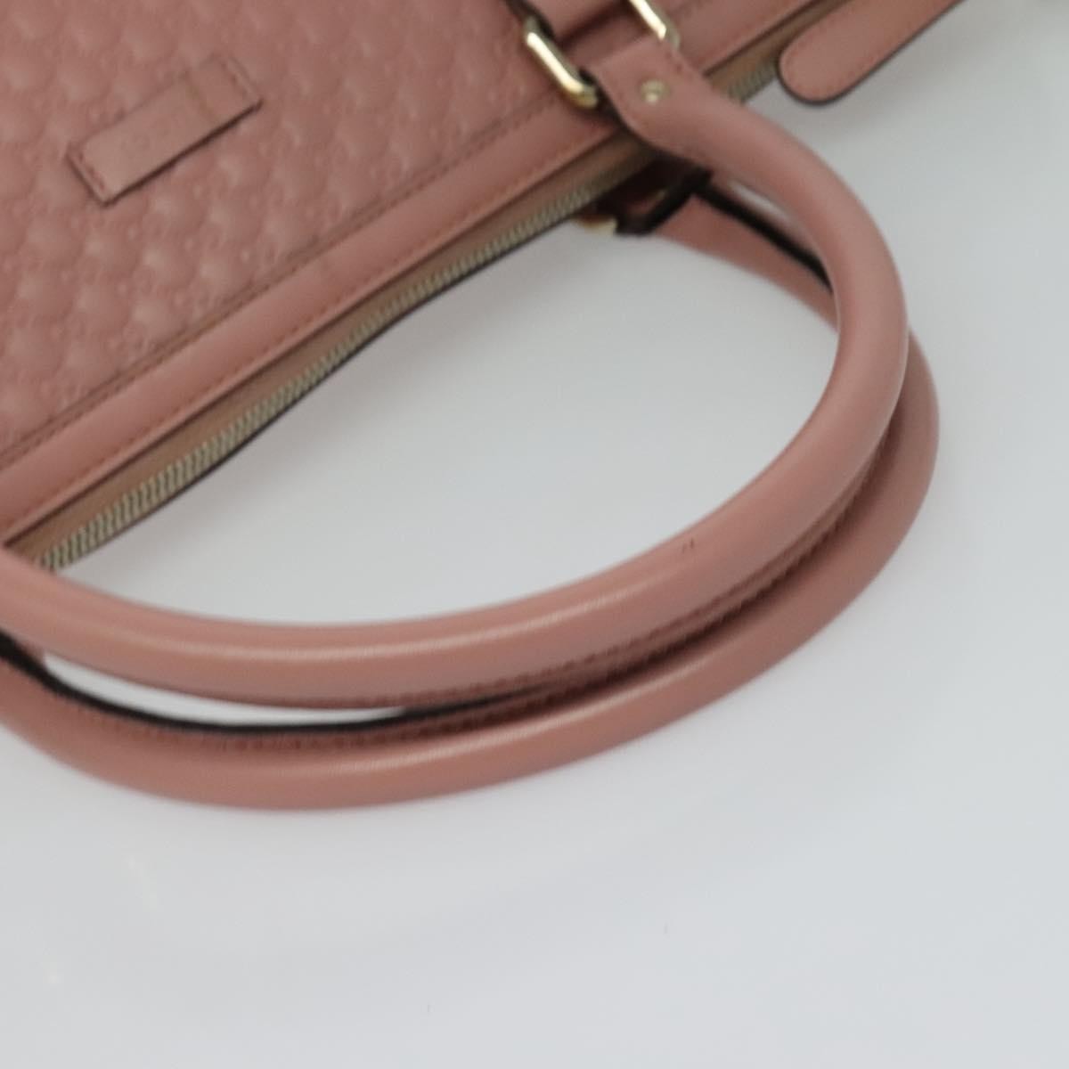 Gucci Margaux Tote (Outlet) Microguccissima Leather, PINK, LEATHER, Tote bag
