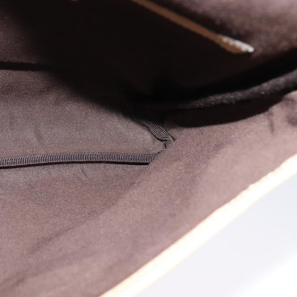 Gucci Flap Messenger GG Coated Canvas, WHITE, PVC, Shoulder bag