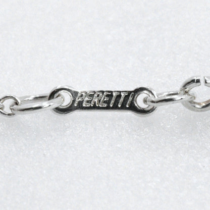 Tiffany & Co. Elsa Peretti Open Heart Pendant Necklace Sterling Silver, SILVER, SILVER, Necklace