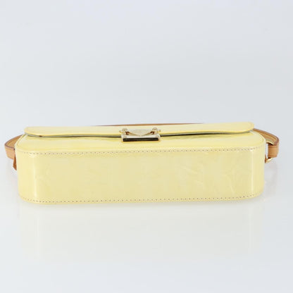 Louis Vuitton Malibu Street Handbag Monogram Vernis, BEIGE, PATENT_LEATHER, Clutche & pouche