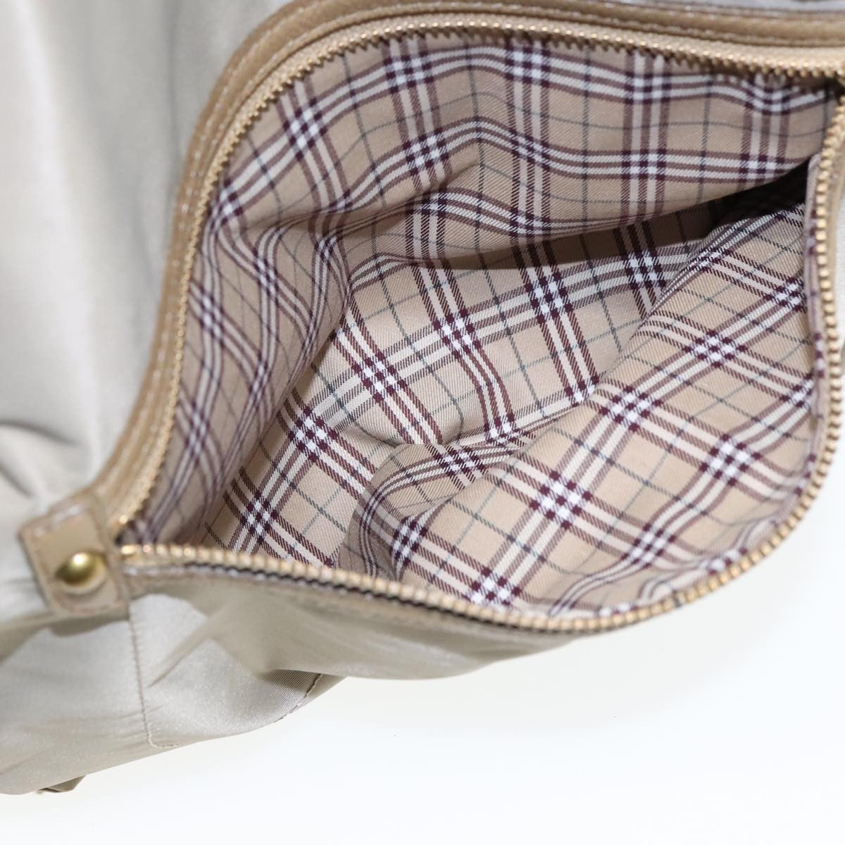 Burberry Blue Label shoulder bag Nylon, BEIGE, NYLON, Shoulder bag