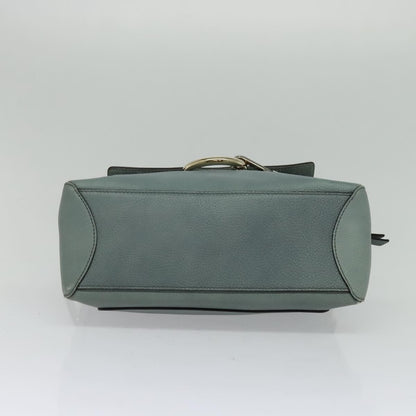 Chloe Faye Day Bag Leather, GREEN, LEATHER, Handbag