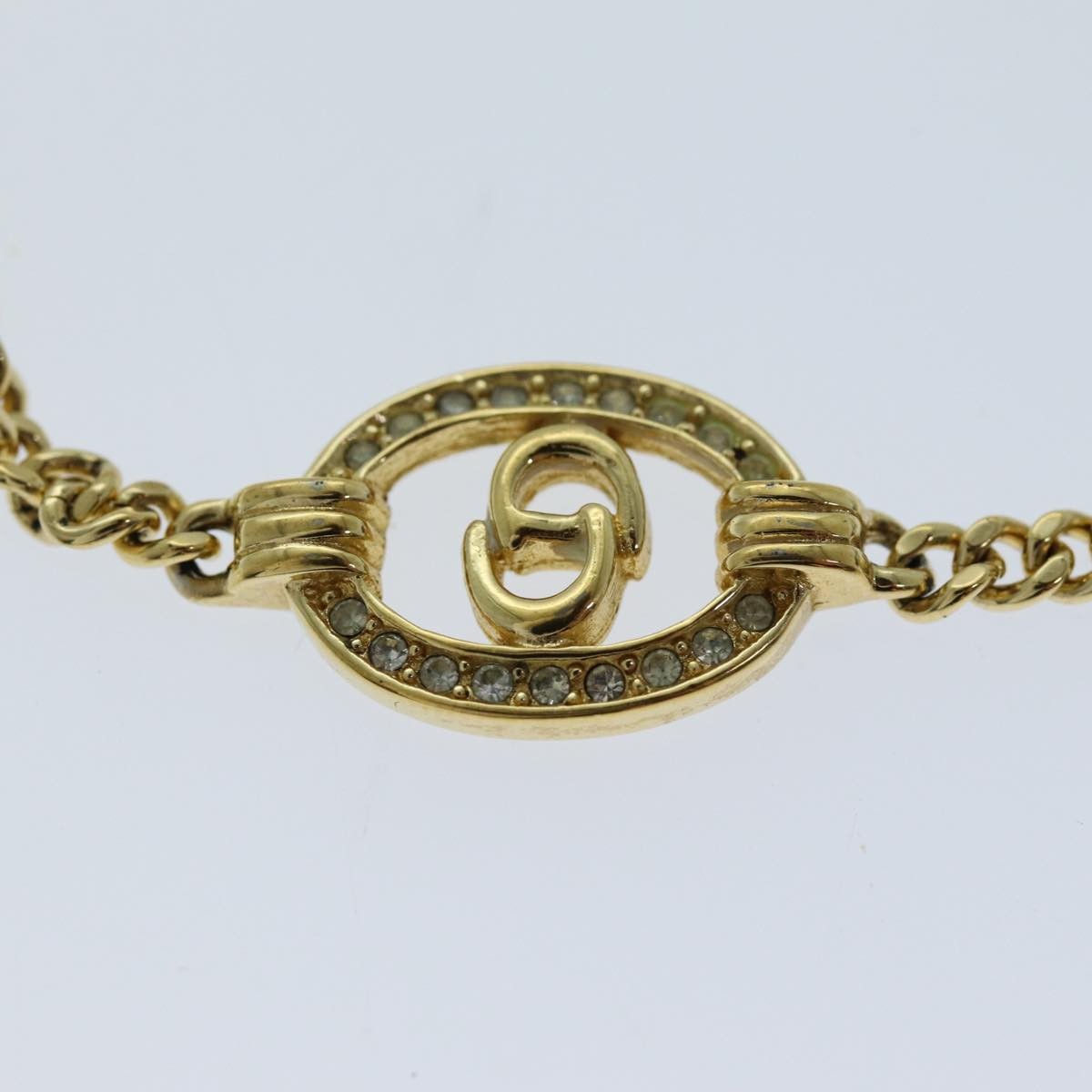 Christian Dior CD Logo Bracelet Metal, GOLD, METAL, Bracelet
