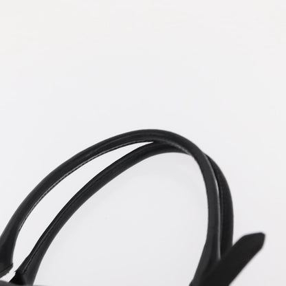 Burberry Vintage Tote Leather, BLACK, LEATHER, Tote bag