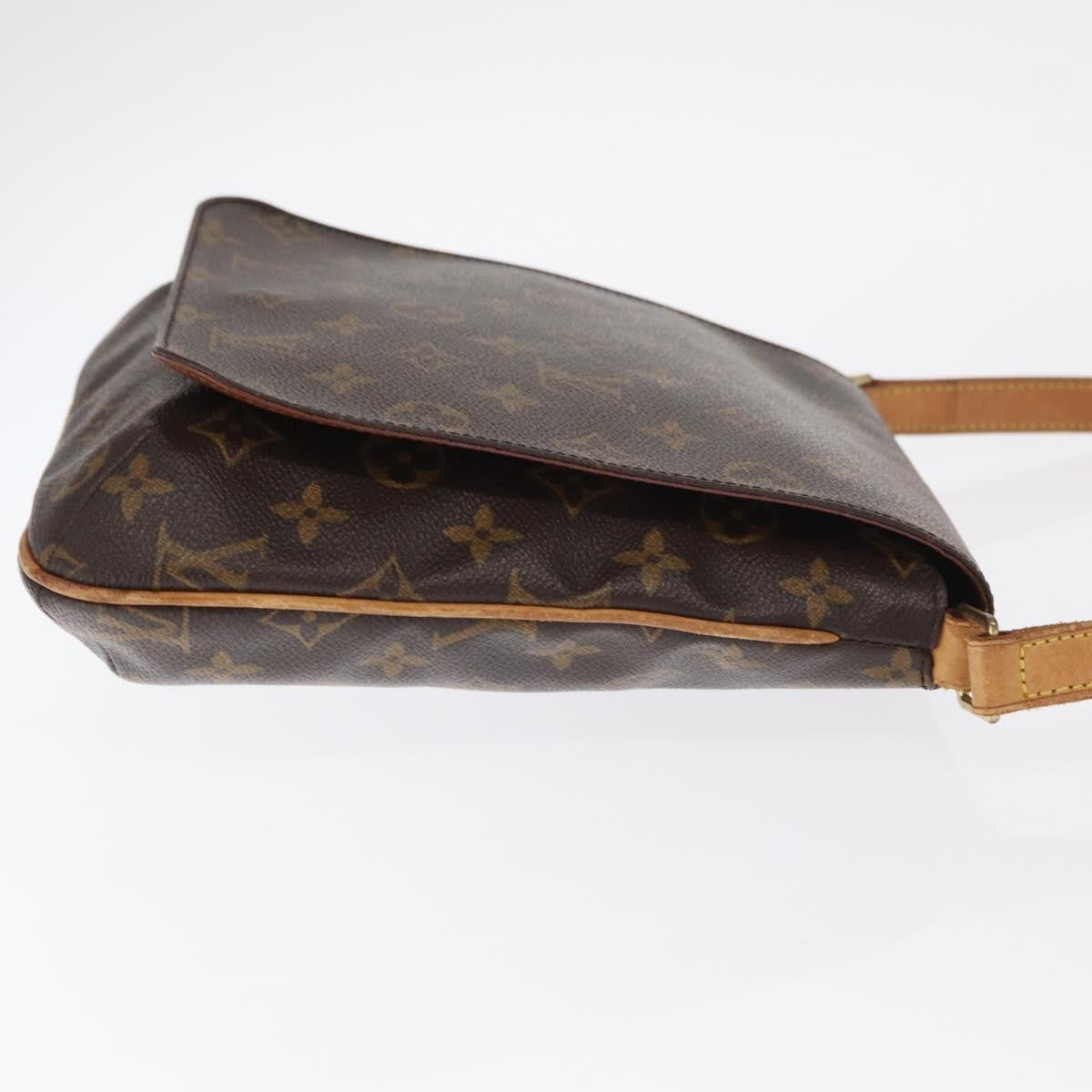 Louis Vuitton Musette Salsa Handbag Monogram Canvas, BROWN, CANVAS, Shoulder bag