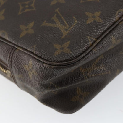 Louis Vuitton Trousse Toilette Monogram Canvas, BROWN, CANVAS, Clutche & pouche