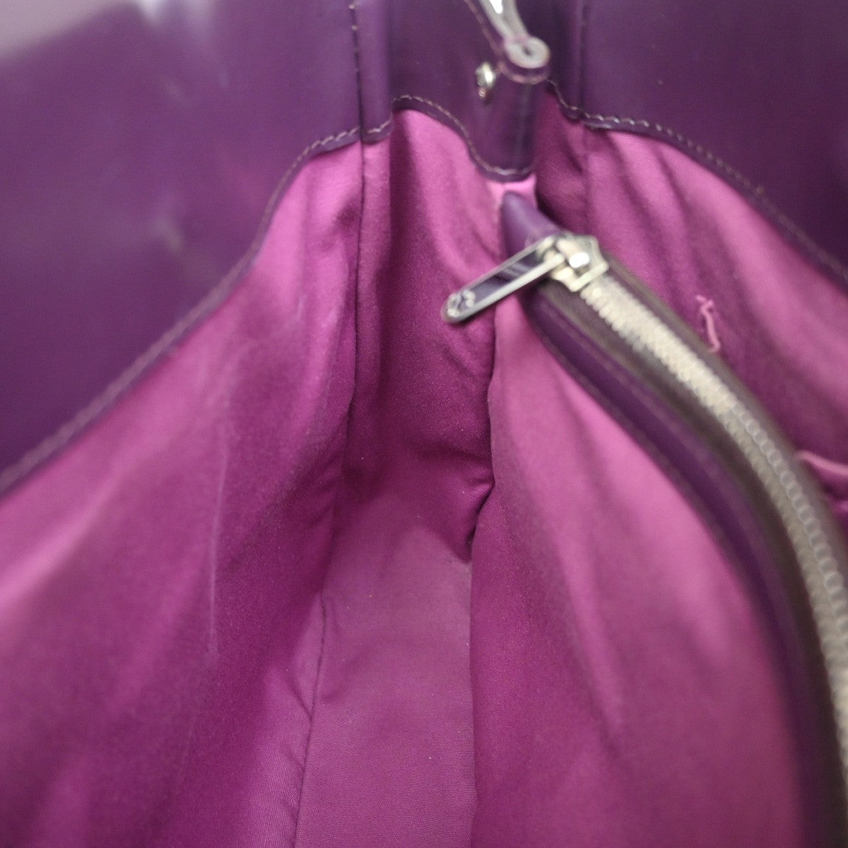 Louis Vuitton Passy Tote Epi Leather, PURPLE, LEATHER, Tote bag