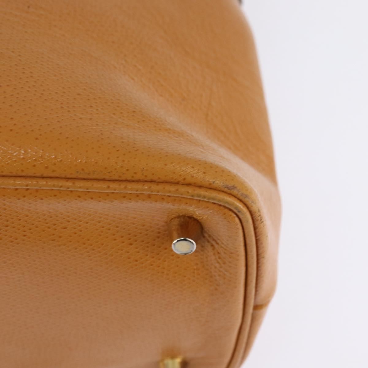 Versace Vintage Sun Zip Satchel Embossed Leather, BEIGE, LEATHER, Handbag