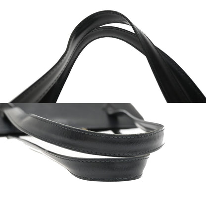 Louis Vuitton Lussac Handbag Epi Leather, BLACK, LEATHER, Shoulder bag