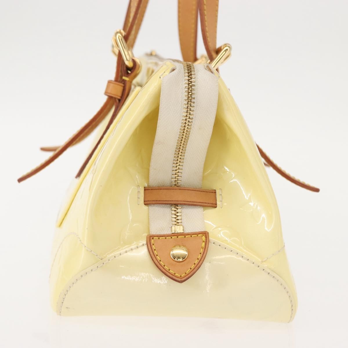 Louis Vuitton Rosewood Avenue Handbag Monogram Vernis, BEIGE, PATENT_LEATHER, Handbag