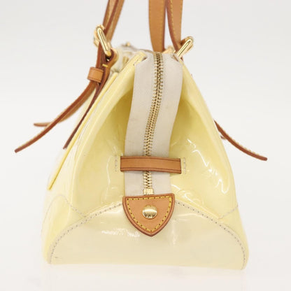 Louis Vuitton Rosewood Avenue Handbag Monogram Vernis, BEIGE, PATENT_LEATHER, Handbag