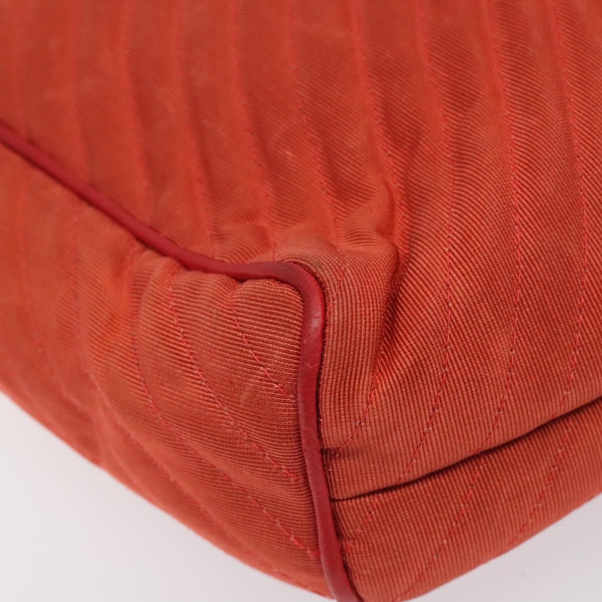 Bally Vintage Shoulder Bag Nylon, ORANGE, NYLON, Shoulder bag