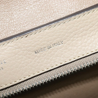 Celine Trapeze Bag Leather with Suede, BEIGE, LEATHER, Handbag