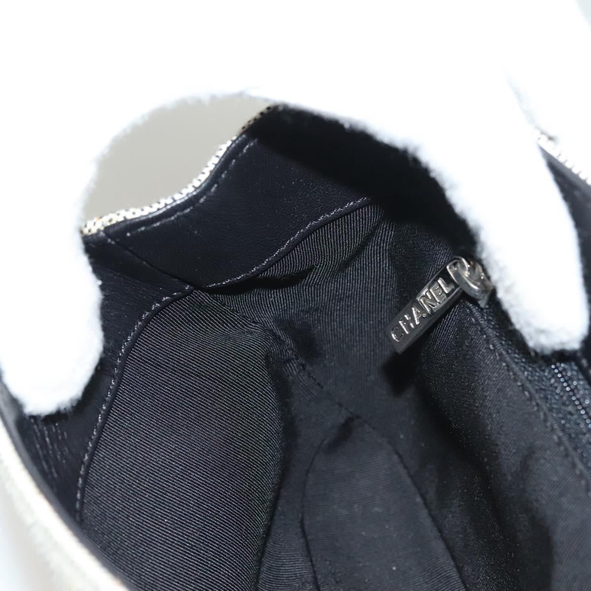 Chanel Camellia No.5 Flap Bag Canvas, GRAY, CANVAS, Handbag