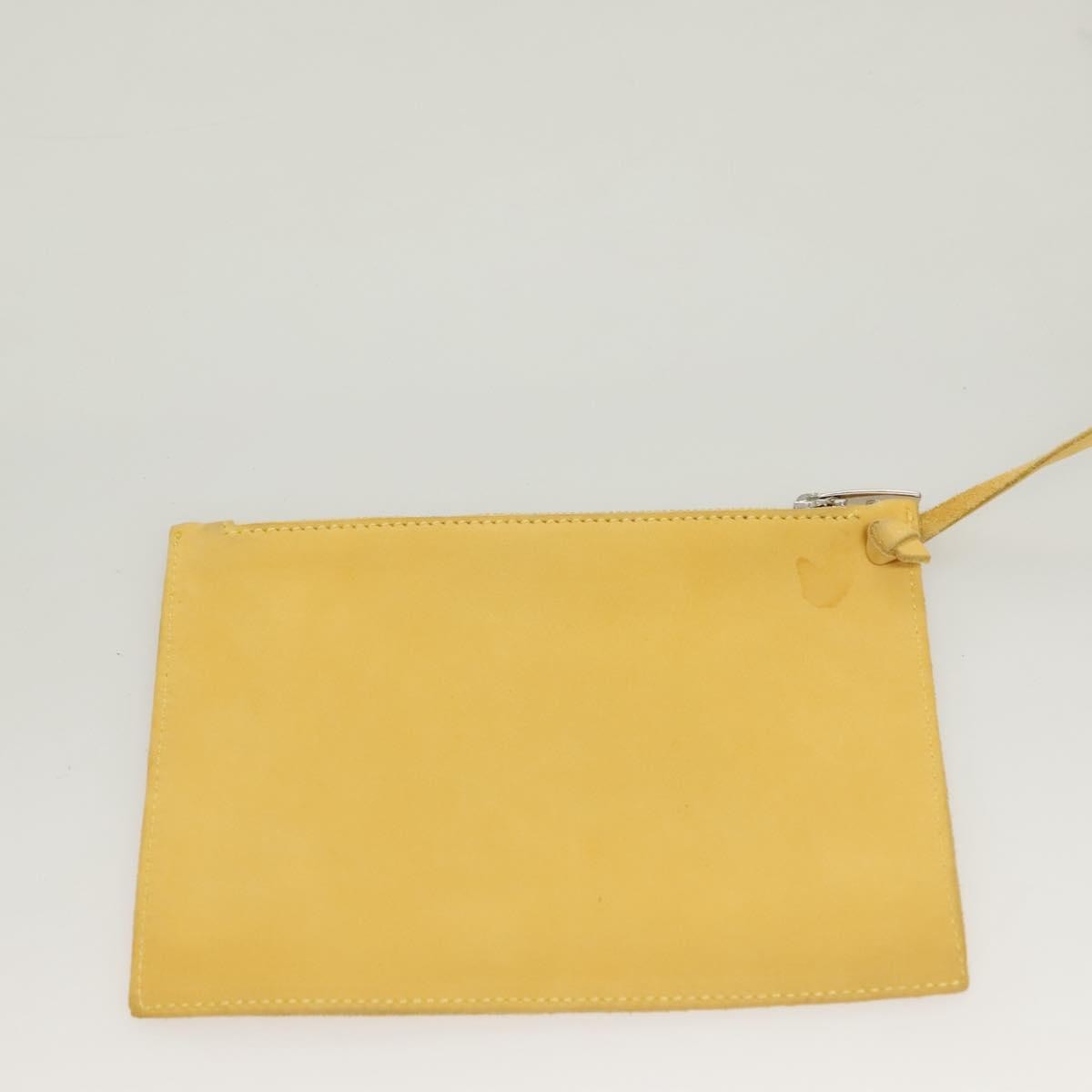 Salvatore Ferragamo Vintage Tote bag Suede, YELLOW, SUEDE, Tote bag