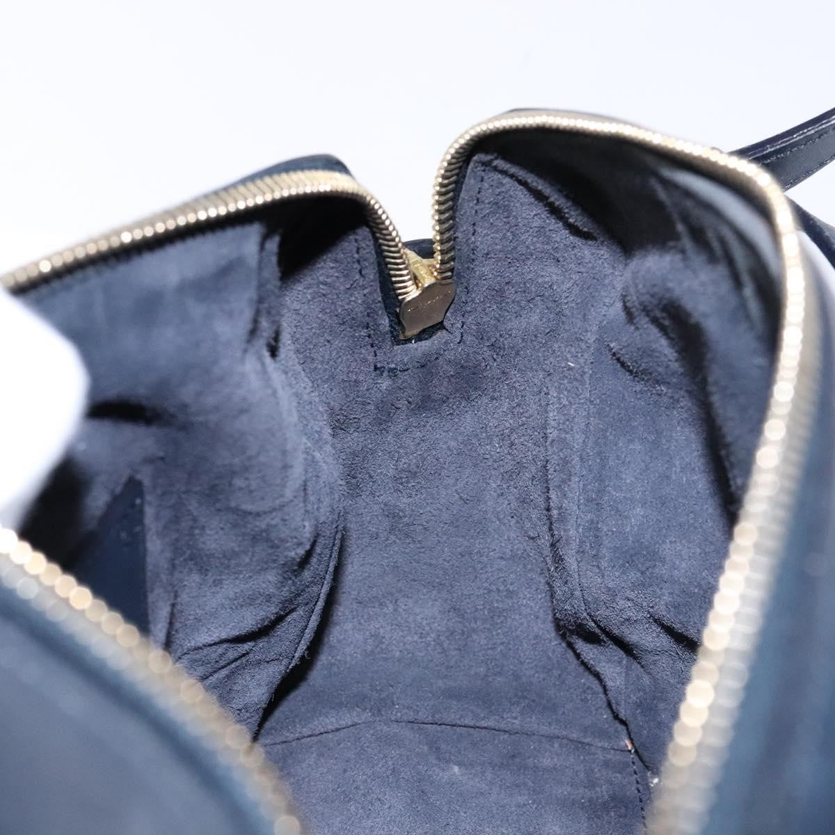 Saint Laurent Classic Baby Duffle Bag Leather, NAVY, LEATHER, Handbag