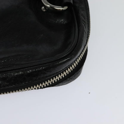 Chloe Paddington Body Leather, BLACK, LEATHER, Shoulder bag