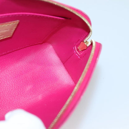 Louis Vuitton Cosmetic Case Limited Edition Monogram Vernis Ikat, PINK, PATENT_LEATHER, Toiletry Case