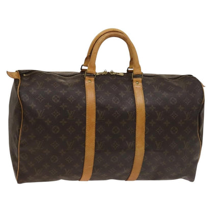 Louis Vuitton Keepall Bag Monogram Canvas, MULTICOLOUR, CANVAS, Travel bag