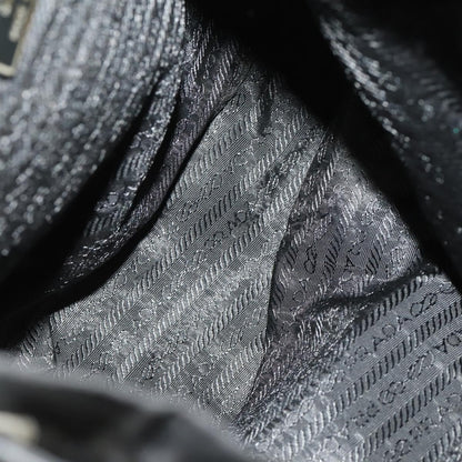 Prada Logo Backpack Tessuto, BLACK, NYLON, Backpack