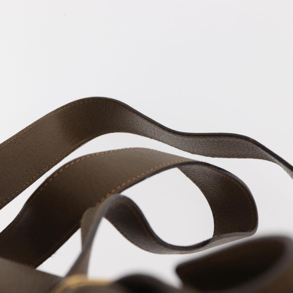 Gucci Vintage Bamboo Backpack Suede, BROWN, SUEDE, Backpack