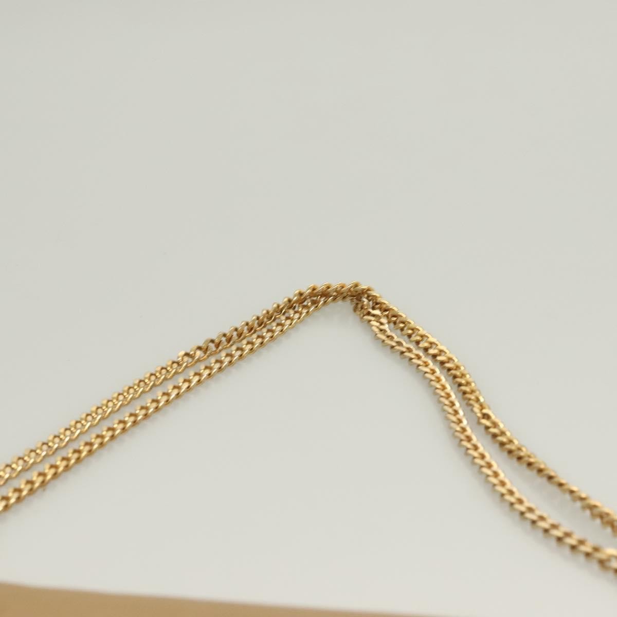 Christian Dior Vintage Honeycomb chain Canvas, BEIGE, LEATHER, Shoulder bag