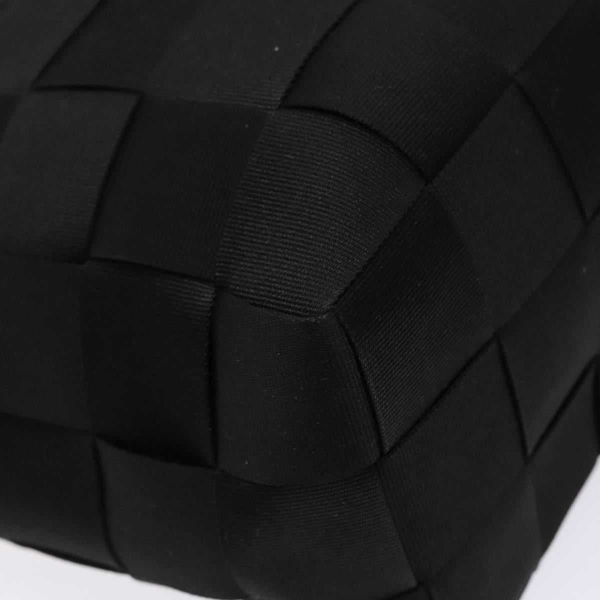 Salvatore Ferragamo Vintage Handbag Canvas, BLACK, CANVAS, Handbag