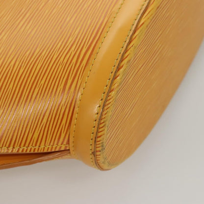Louis Vuitton Saint Jacques Handbag Epi Leather, YELLOW, LEATHER, Handbag