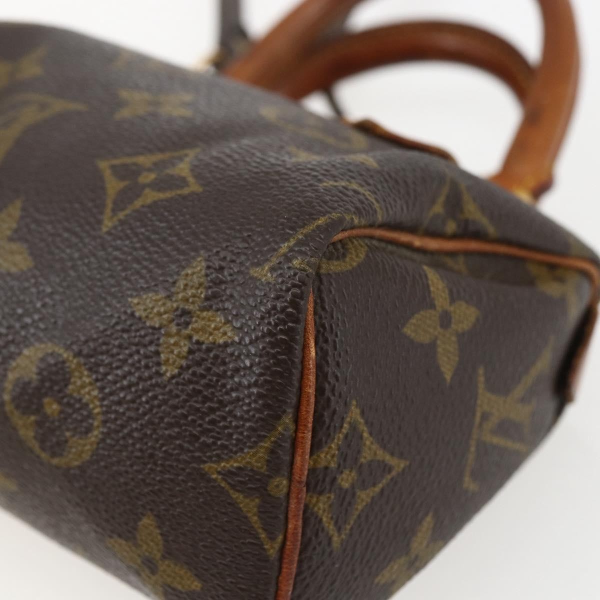 Louis Vuitton Speedy Mini HL Handbag Monogram Canvas, BROWN, CANVAS, Handbag